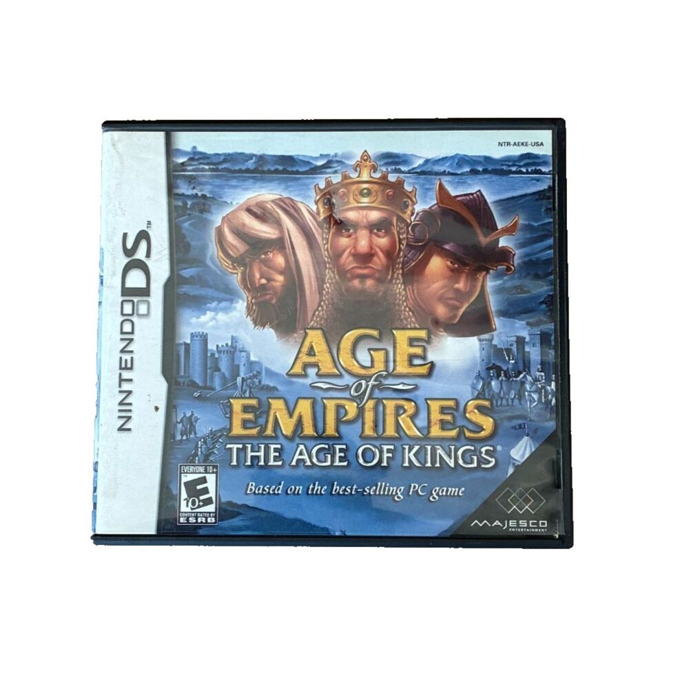 Age of Empires: The Age of Kings (2006) Nintendo DS Cleaned & Tested